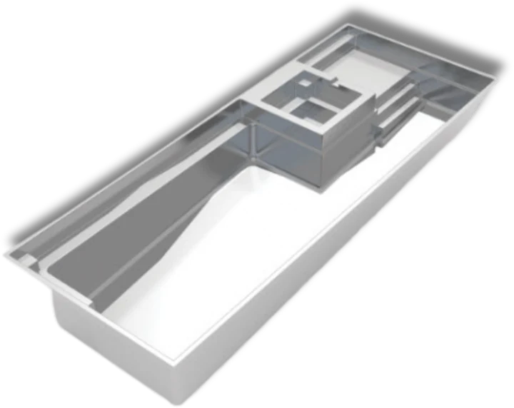 Imagine Pools Exquisite fiberglass pool shape