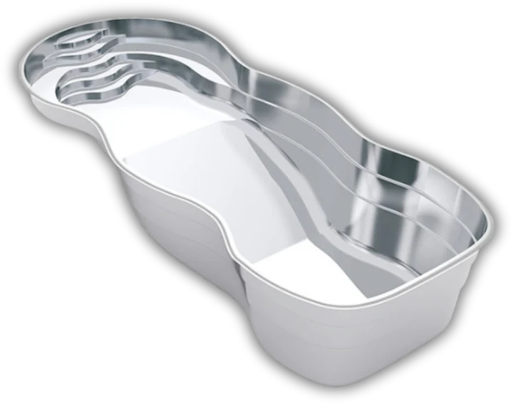 Imagine Pools Elation fiberglass pool shape