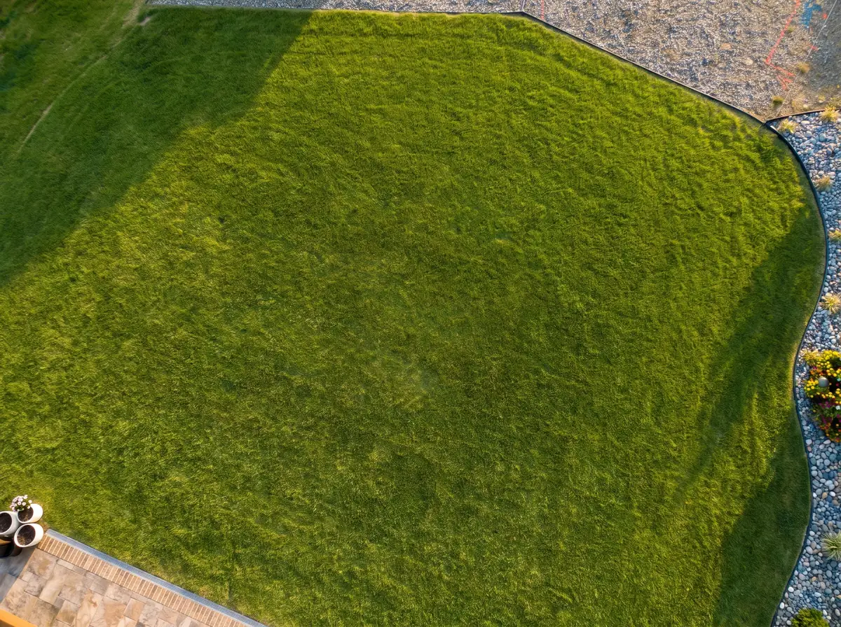 Visualization of the backyard before the pool was built